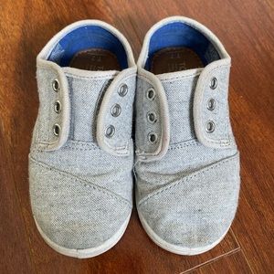 Toms Paseo Light Gray Chambray